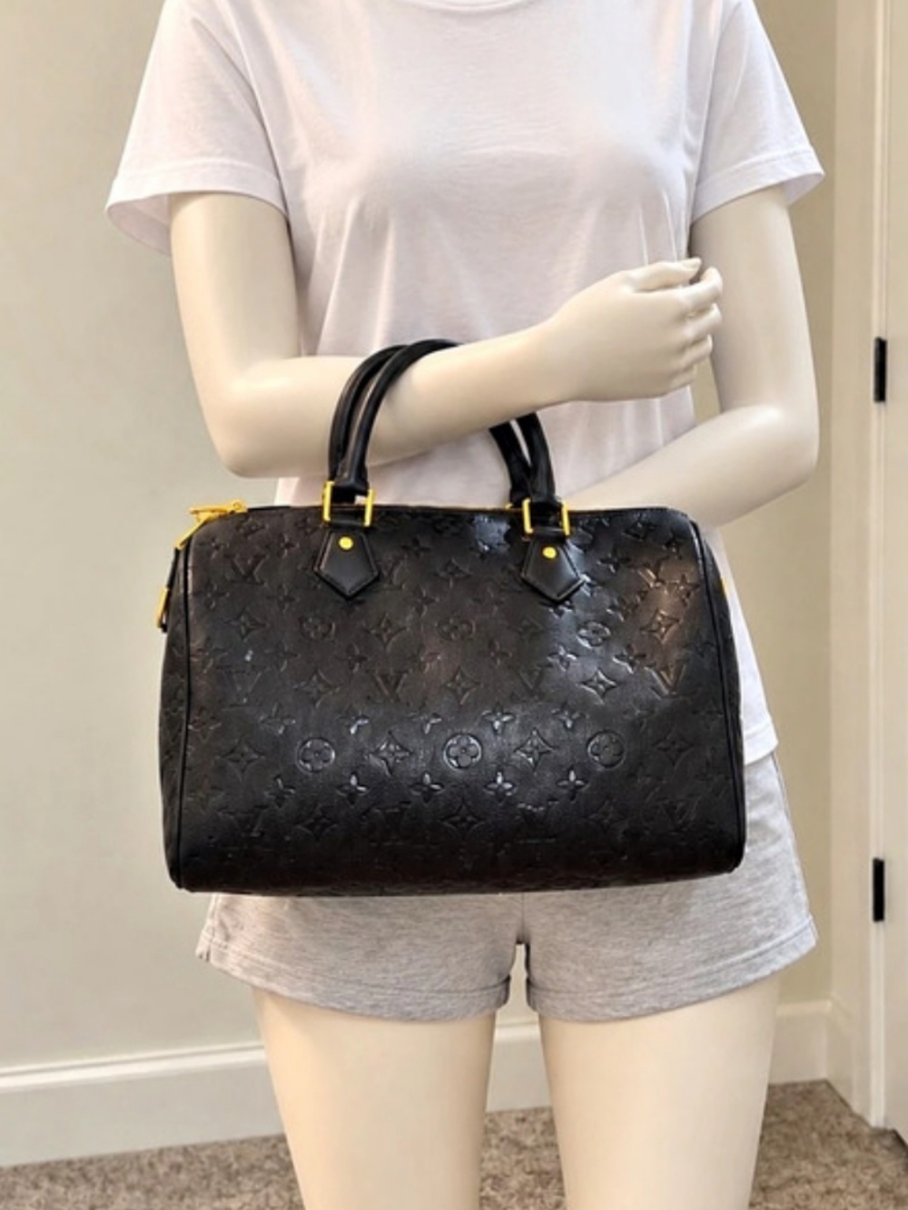 Louis Vuitton Monogram Empreinte Black